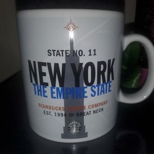 Starbucks Mug 20 oz - New York State No. 11 the Empire State~ 1999